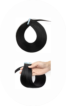 Human hair extensions