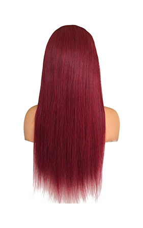 Blend human hair wigs