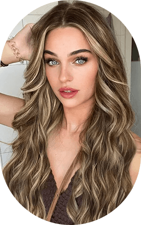 Synthetic hair extensions