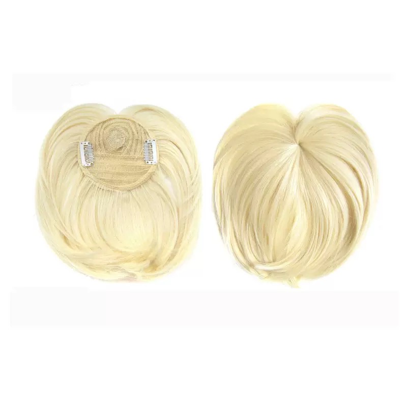 Synthetic hair bang